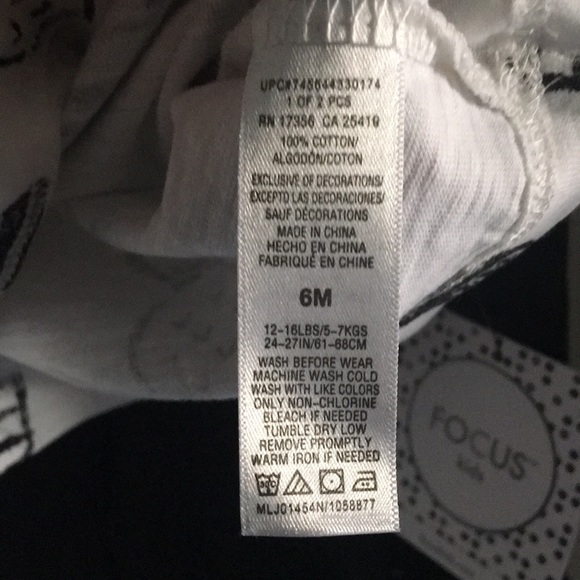 Focus Kids Set Shorts & Tee Shirt - Picture 4 of 4